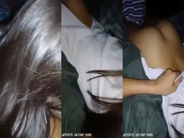 Siswi SMA Semok Cantik Pasrah Posisi Doggy Kasur